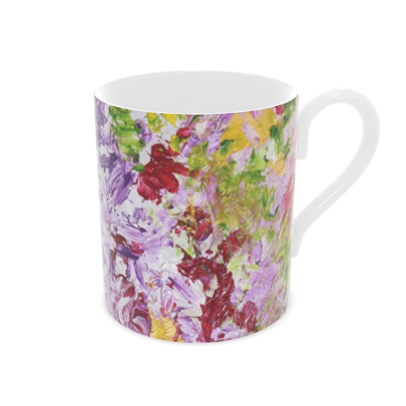 Purple Dream Bone China Mug
