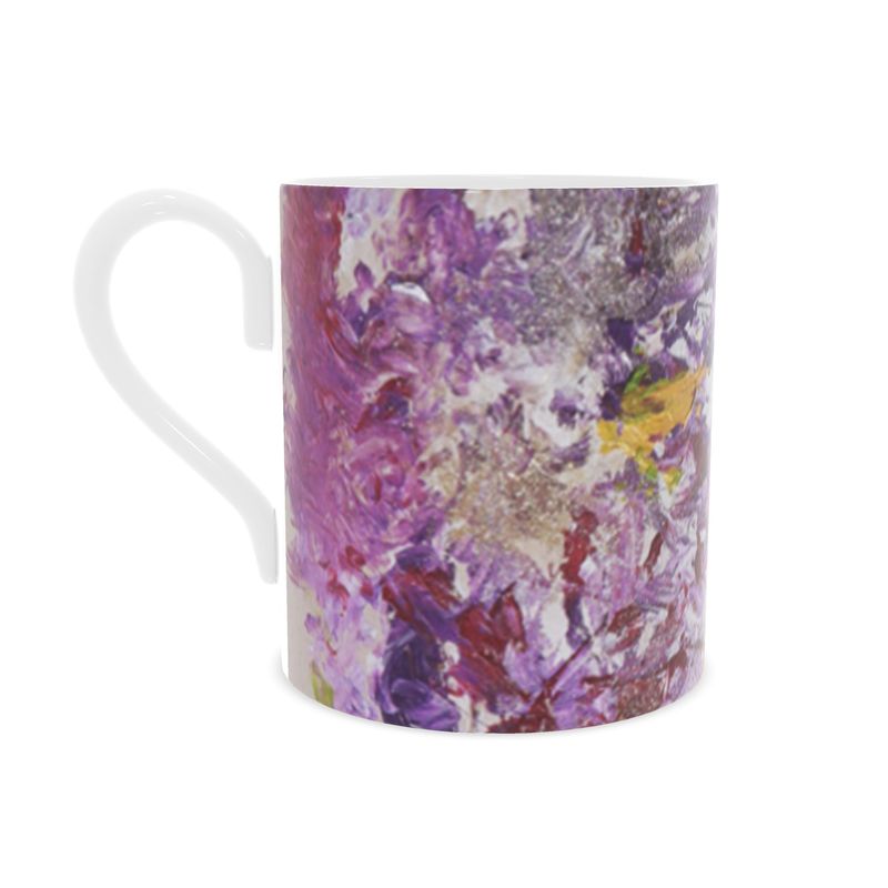 Purple Dream Bone China Mug