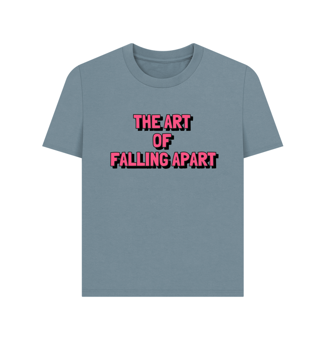 Stone Blue Printed T-shirt