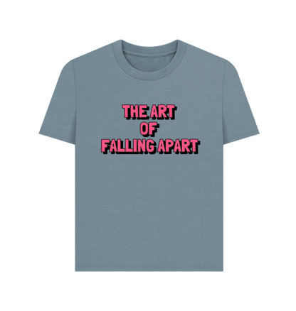 Stone Blue Printed T-shirt