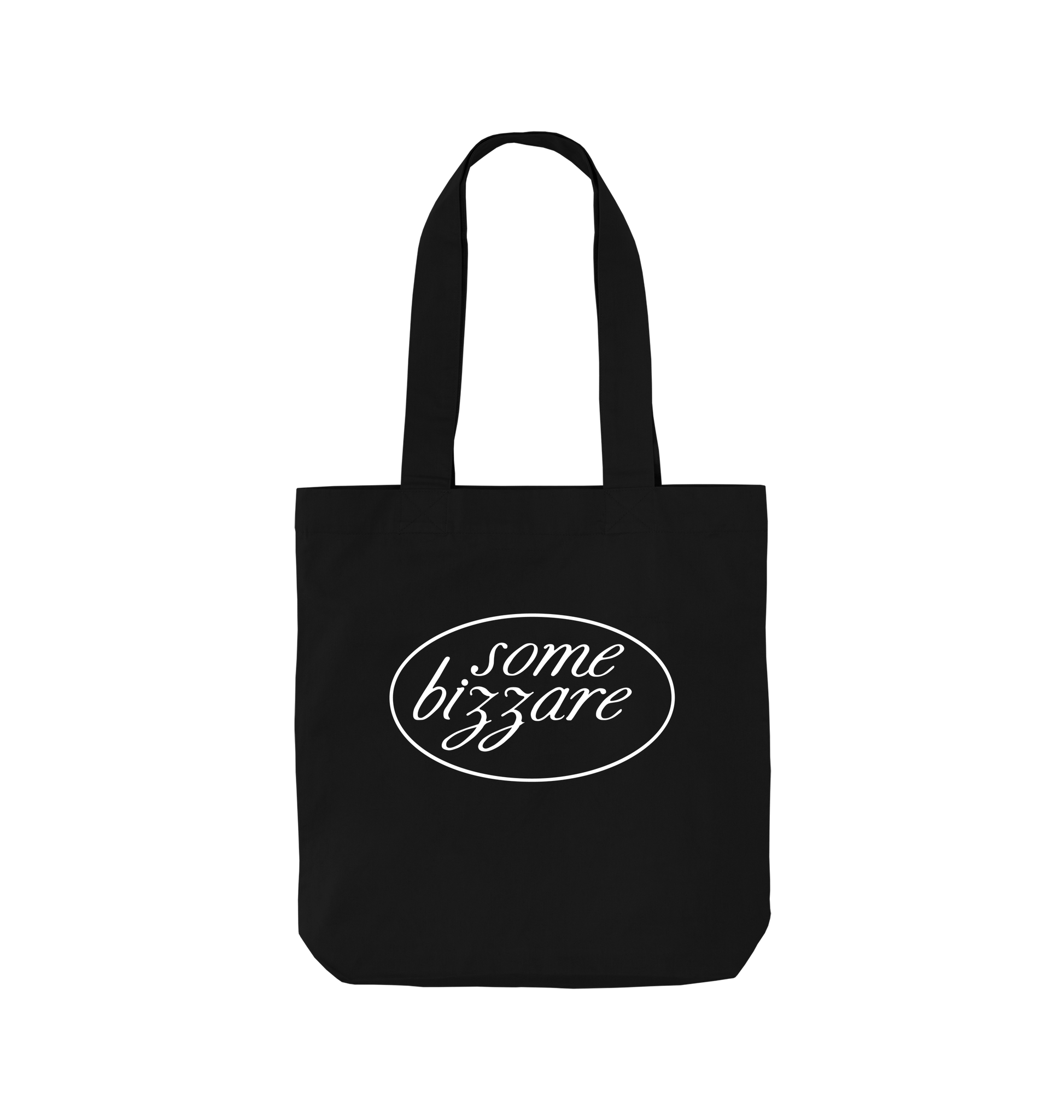 Black Printed Bag Front