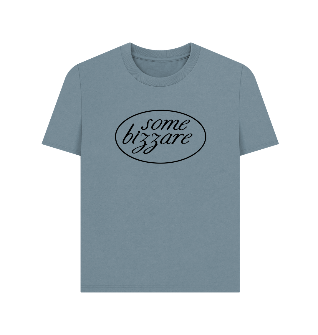 Stone Blue Printed T-shirt