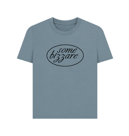 Stone Blue Printed T-shirt