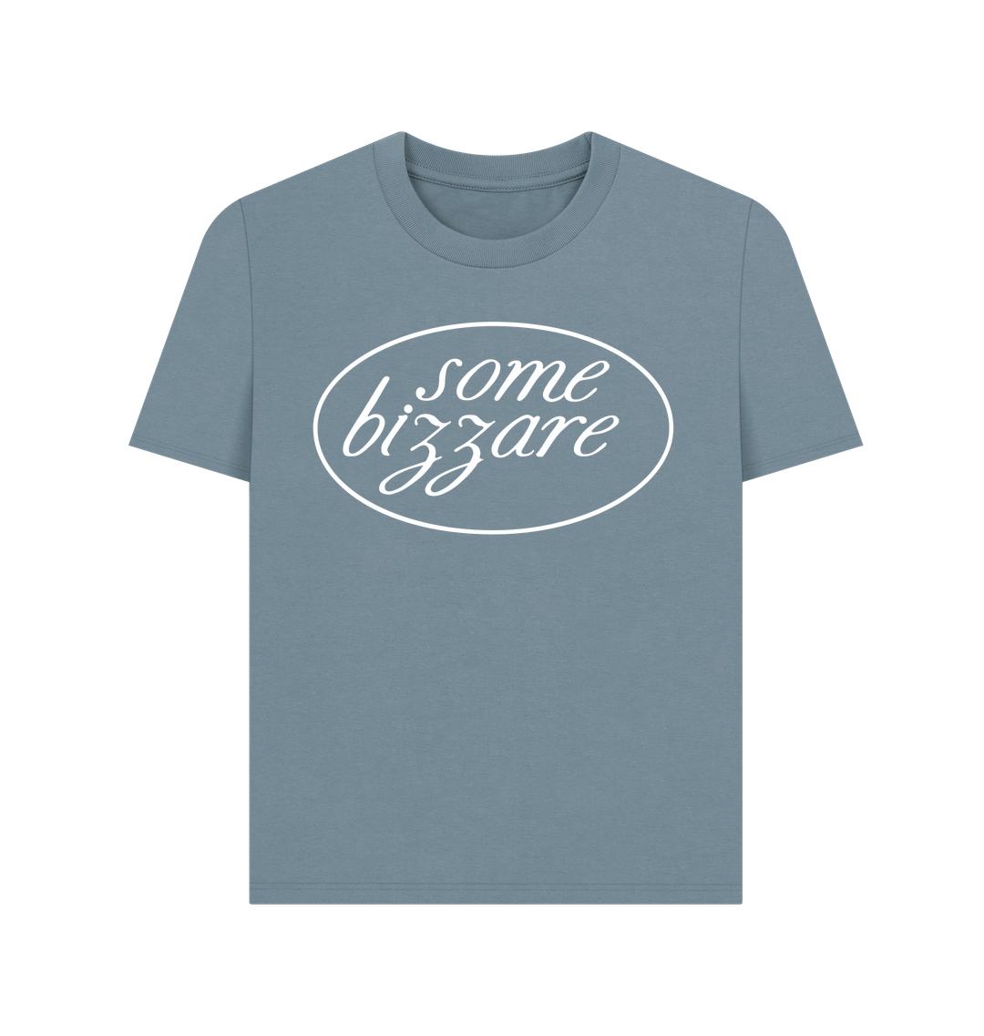 Stone Blue Printed T-shirt