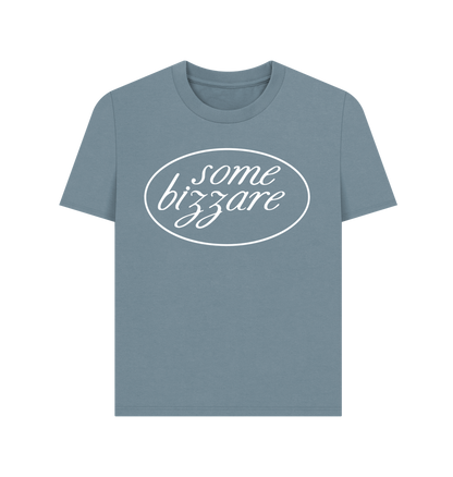 Stone Blue Printed T-shirt